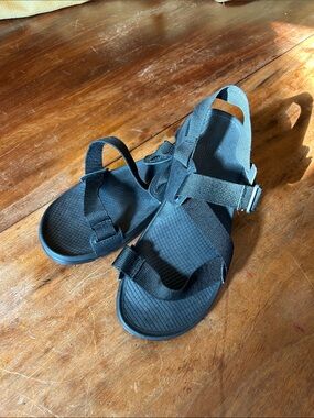 Chaco Black Men's Adjustable Strap Sandals